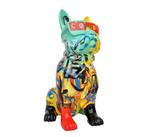 Beeldje - Pop art Dog - glasvezel
