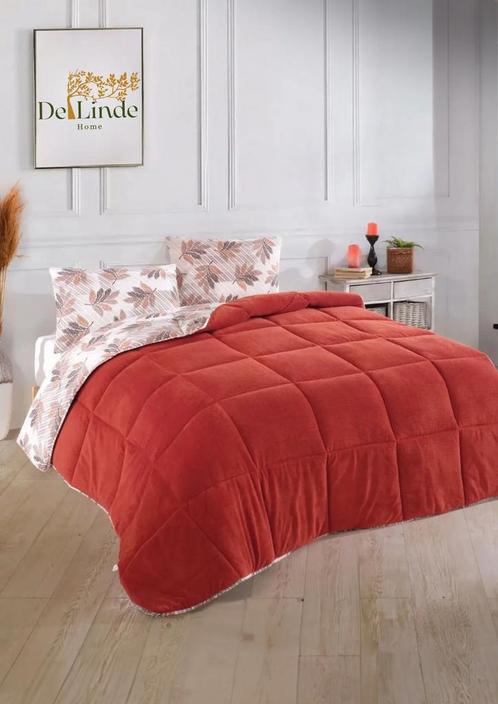 Dekbed, Dubbelzijdig, Orange, Wasbaar, incl. Kussensloop, Huis en Inrichting, Slaapkamer | Bedden, Nieuw, Ophalen of Verzenden