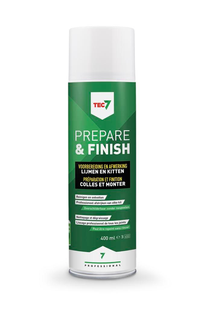 Tec7 prepare finish 400 ml, Doe-het-zelf en Verbouw, Isolatie en Afdichting, Nieuw, Verzenden