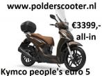 De Kymco People's is pure kwaliteit voor jaren rijplezier!