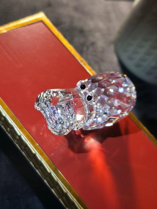 Swarovski - Adi Stocker - Figuur - Large Hippopotamus 1988!, Antiek en Kunst, Curiosa en Brocante