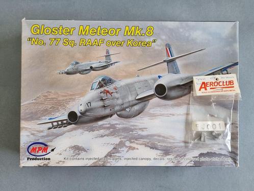 MPM Production 72543 Gloster Meteor Mk.8 No. 77 Sq. RAAF, Hobby en Vrije tijd, Modelbouw | Vliegtuigen en Helikopters, Verzenden