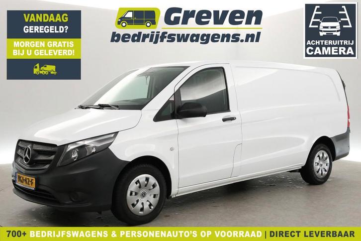 Zakelijke Lease |  Mercedes-Benz Vito 116 CDI Extra Lang, Auto's, Bestelauto's, Onderhoudsboekje, Lease, Handgeschakeld, Wit, Financial lease