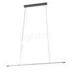 Helestra Leda Hanglamp LED, titaan - 133 cm (Hanglampen), Verzenden, Nieuw