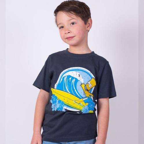 The Simpsons Tshirt Blauw Surf-Maat 128, Kinderen en Baby's, Kinderkleding | Overige, Verzenden