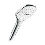 Handdouche HansGrohe Raindance Select E 120 3jet Chroom Wit, Ophalen of Verzenden, Nieuw, Chroom, Kraan