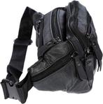 THL Design  Leren Heuptas Dames  Heren Buideltasje Heuptasje, Overige merken, Verzenden, Zwart, Nieuw