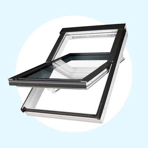 Fakro PTP V-U3 Tuimelraam kunststof V35 55x98 cm, Doe-het-zelf en Verbouw, Glas en Ramen, Nieuw, Verzenden