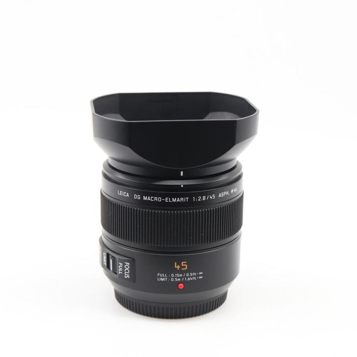 Panasonic Leica DG Macro-Elmarit 45mm F/2.8 Mega OIS, Audio, Tv en Foto, Fotografie | Lenzen en Objectieven, Gebruikt, Verzenden