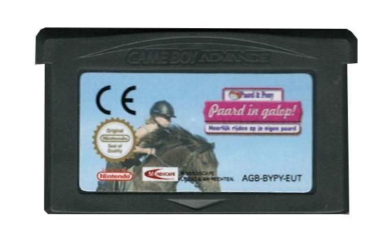 Paard & Pony Paard in Galop - GBA Game, Spelcomputers en Games, Spelcomputers | Overige, Ophalen of Verzenden
