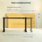 Zit sta bureau - Elektrisch - Verstelbaar - Bureauframe - Zw, Diversen, Bureau-accessoires, Verzenden, Zo goed als nieuw