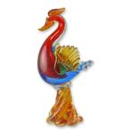 A MURANO STYLE GLASS FIGURINE OF A PHOENIX (Interieur), Verzenden