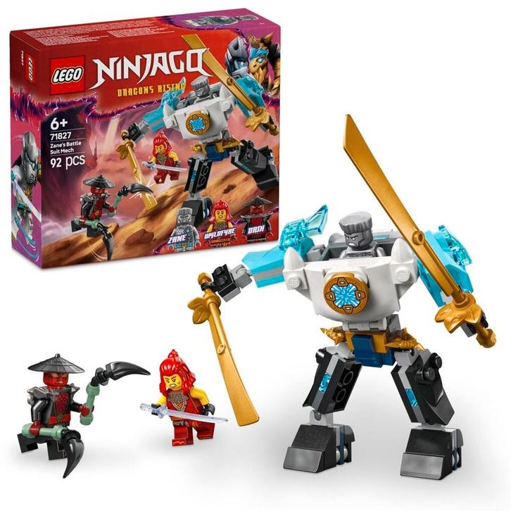 LEGO Ninjago 71827 Zanes Strijdmecha, Kinderen en Baby's, Speelgoed | Duplo en Lego, Nieuw, Verzenden
