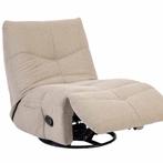 Relaxfauteuil Lazy | Taupe, Huis en Inrichting, Fauteuils, Ophalen of Verzenden, Nieuw