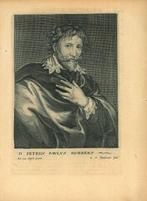 Portrait of Peter Paul Rubens, Antiek en Kunst, Kunst | Etsen en Gravures