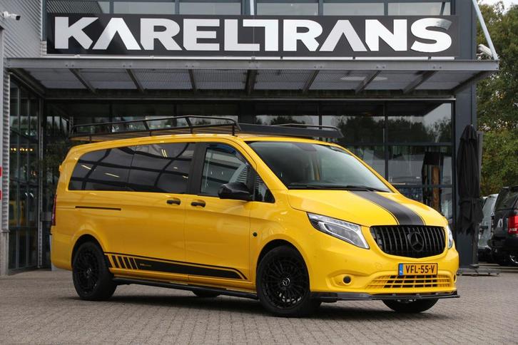 Zakelijke Lease |  Mercedes-Benz Vito 190PK, Auto's, Bestelauto's, Lease, Grijs, Automaat, Overige kleuren, Mercedes-Benz, Financial lease