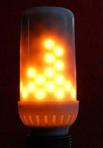 led vuurlamp firelamp E27fitting opaal / realistische fakkel, Diversen, Kerst, Ophalen of Verzenden, Nieuw