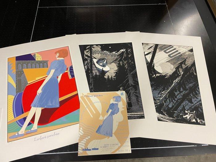 Schuiten, François - 3 Silkscreen - Les Cités Obscures -, Boeken, Strips | Comics