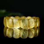 Gele Lepidooliet Natuurlijke Muscoviet - Uitzonderlijke, Verzamelen, Mineralen en Fossielen