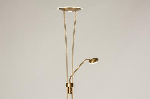 Rietveld Vloerlampen - Goud - Metaal, Huis en Inrichting, Lampen | Vloerlampen, Verzenden