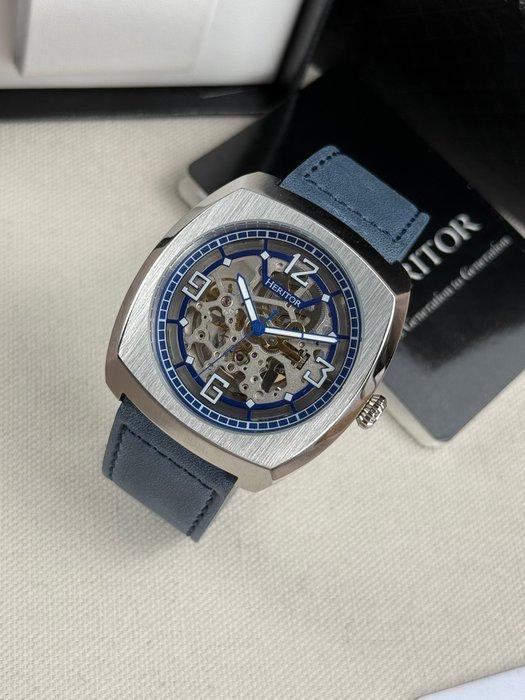 Heritor - Heritor Automatic Gatling Skeletonized - Zonder, Sieraden, Tassen en Uiterlijk, Horloges | Heren