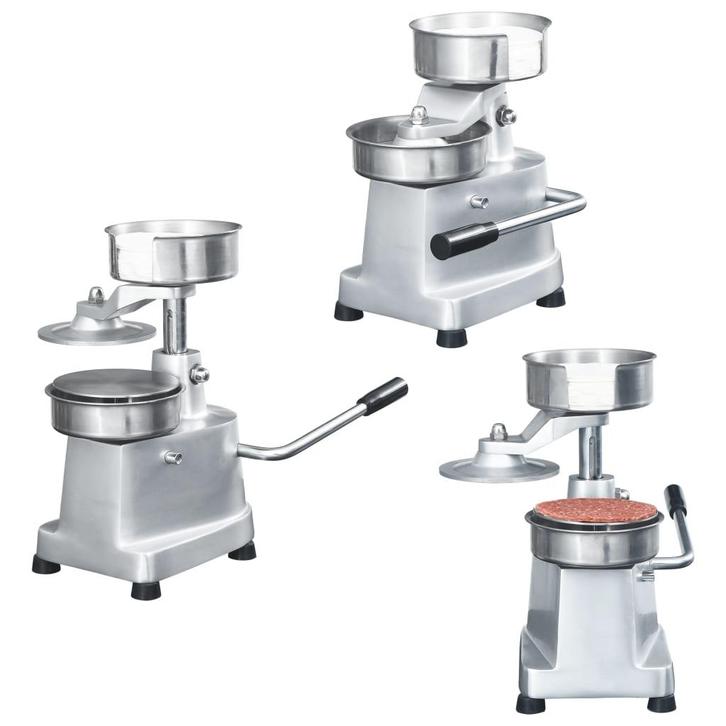vidaXL Hamburgerpersmachine met 500 scheidingsbladen 13 cm, Huis en Inrichting, Keuken | Keukenbenodigdheden, Nieuw, Verzenden