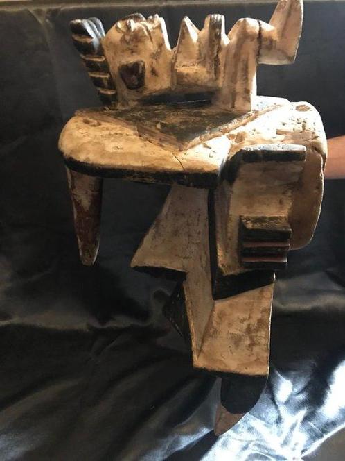Olifant masker - Nigeria, Antiek en Kunst, Kunst | Niet-Westerse kunst