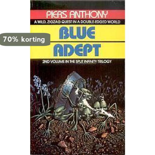 Blue Adept 9780586054451 Piers Anthony, Boeken, Overige Boeken, Gelezen, Verzenden