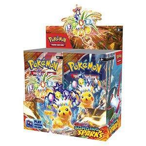 Pokémon SV08 Surging Sparks Booster Box, Hobby en Vrije tijd, Verzamelkaartspellen | Pokémon, Ophalen of Verzenden