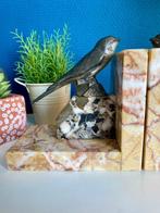 Boekensteunen - Marmer, Zinklegering - De vogels