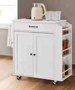 Keukentrolley met Stopcontact, Kast, Lade en Wielen – 86 cm, Verzenden, Nieuw