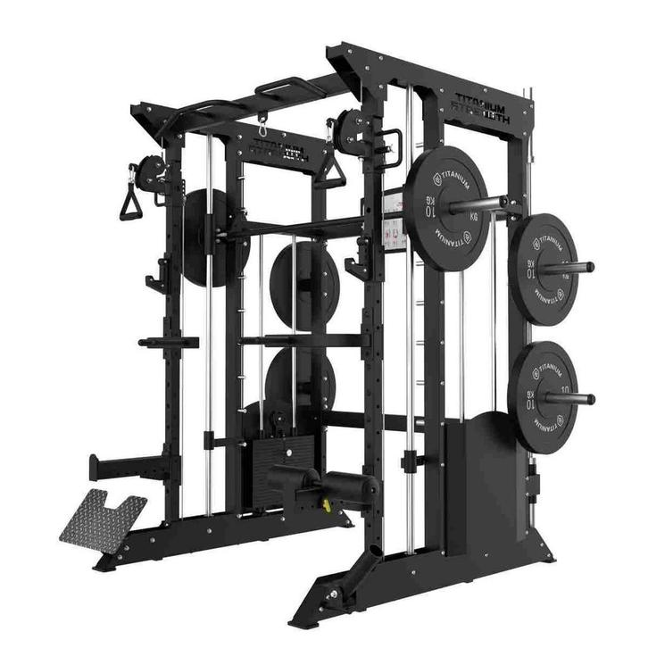 Titanium Strength Black Series B200 V2 Smith - Machine |, Sport en Fitness, Fitnessapparatuur, Nieuw, Metaal, Verzenden