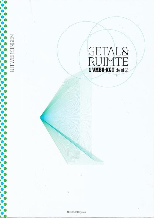 Getal en Ruimte 1 Uitwerkingen deel 2 10e editie VMBO-KGT, Boeken, Schoolboeken, Nieuw, Verzenden