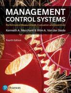 9781292110554 Management Control Systems | Tweedehands, Boeken, Verzenden, Zo goed als nieuw, Kenneth Merchant