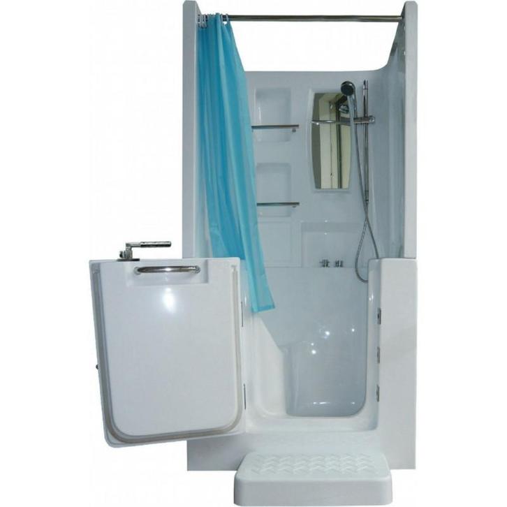 Senioren Instapbad Parki 100X78X205CM (Instapbaden), Doe-het-zelf en Verbouw, Sanitair, Nieuw, Ophalen of Verzenden