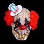 Peppy Clown Horror Masker, Verzenden, Nieuw