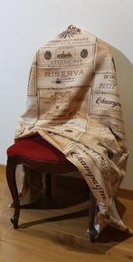 Exclusief Champagne-stoffen met houten koffers - Textiel -