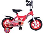 Disney Cars Kinderfiets - Jongens - 10 inch - Rood -, Verzenden, Zo goed als nieuw