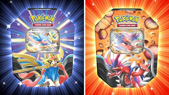 Slashing Legends Tin Koraidon-Zacian — Zacian, Hobby en Vrije tijd, Verzamelkaartspellen | Pokémon, Losse kaart, Nieuw, Foil, Ophalen of Verzenden