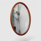 Deens Design vintage spiegel, Huis en Inrichting, Woonaccessoires | Spiegels, Zo goed als nieuw, Ovaal, 50 tot 75 cm, Minder dan 100 cm