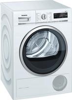 Siemens Wt47w5e7 Warmtepompdroger 8kg, Ophalen of Verzenden, Zo goed als nieuw, Voorlader, 85 tot 90 cm