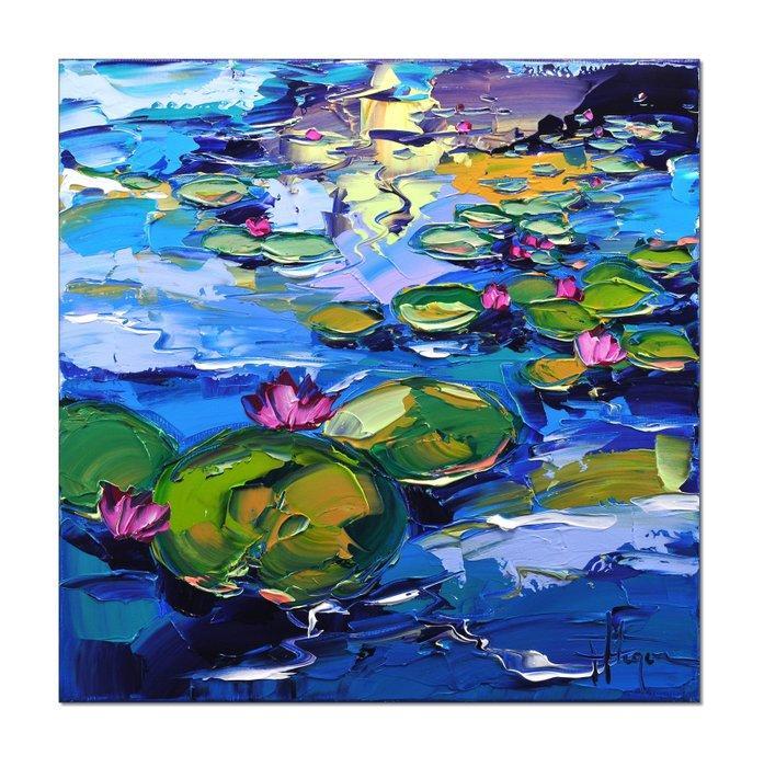 Olivier Pfleger - Mandrafina  Nymphéas, Antiek en Kunst, Kunst | Designobjecten