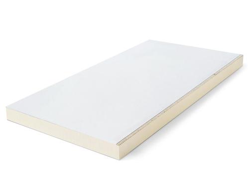 PIR + Agnes wandplaat wit stuc 2600x600x40+12mm T&G Rd:1,81, Doe-het-zelf en Verbouw, Isolatie en Afdichting, Ophalen of Verzenden