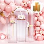 Romeinse Zuil Decoratie | 3 Maten | Transparant | Laatste..., Kunststof, Overige kleuren, Nieuw, Ophalen of Verzenden