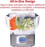 Tribest slowcooker 1000W 11,4 liter - Multicooker - Sous, Ophalen of Verzenden, Gebruikt