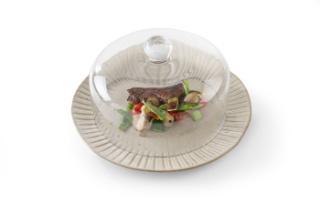 Glazen stolp - Ø24,5x(H)15,0cm, Zakelijke goederen, Horeca | Keukenapparatuur, Nieuw in verpakking, Verzenden