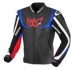Berik Wild Chase Zwart Wit Rood Blauw Leren Motorjas, Nieuw met kaartje, Jas | leer, Berik, Heren