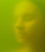 Elizaveta Kalinina - Silhouette Green - self portrait