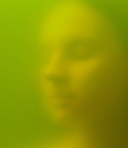 Elizaveta Kalinina - Silhouette Green - self portrait, Antiek en Kunst, Kunst | Schilderijen | Modern