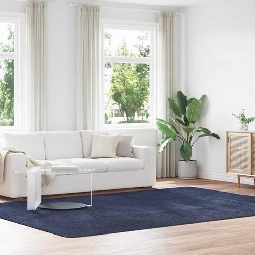 vidaXL Hoogpolig vloerkleed NAVARRA 240x340 cm polyester, Huis en Inrichting, Stoffering | Tapijten en Kleden, Blauw, Nieuw, Verzenden